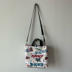 Graffiti Pattern DKNY Bag